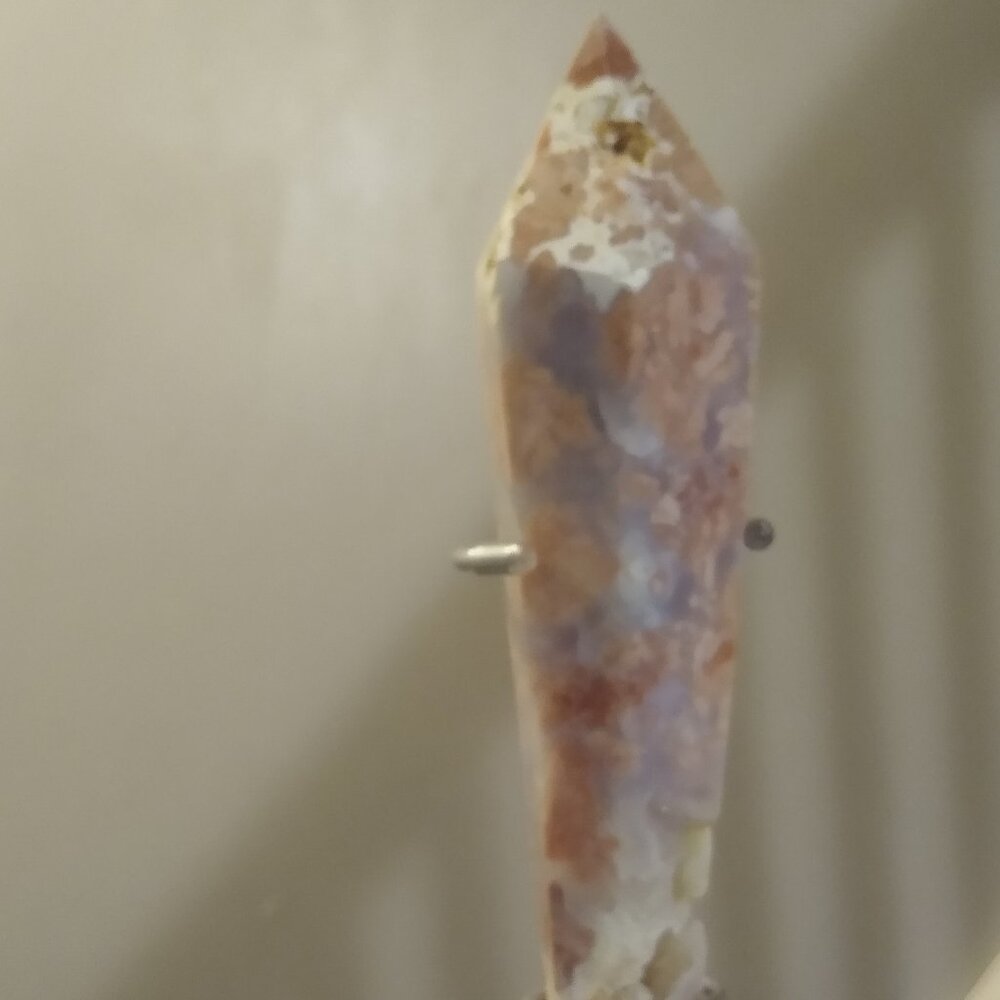 Flower Agate Tower, also widely known as Cherry Blossom Agate - Picture 3 of 4